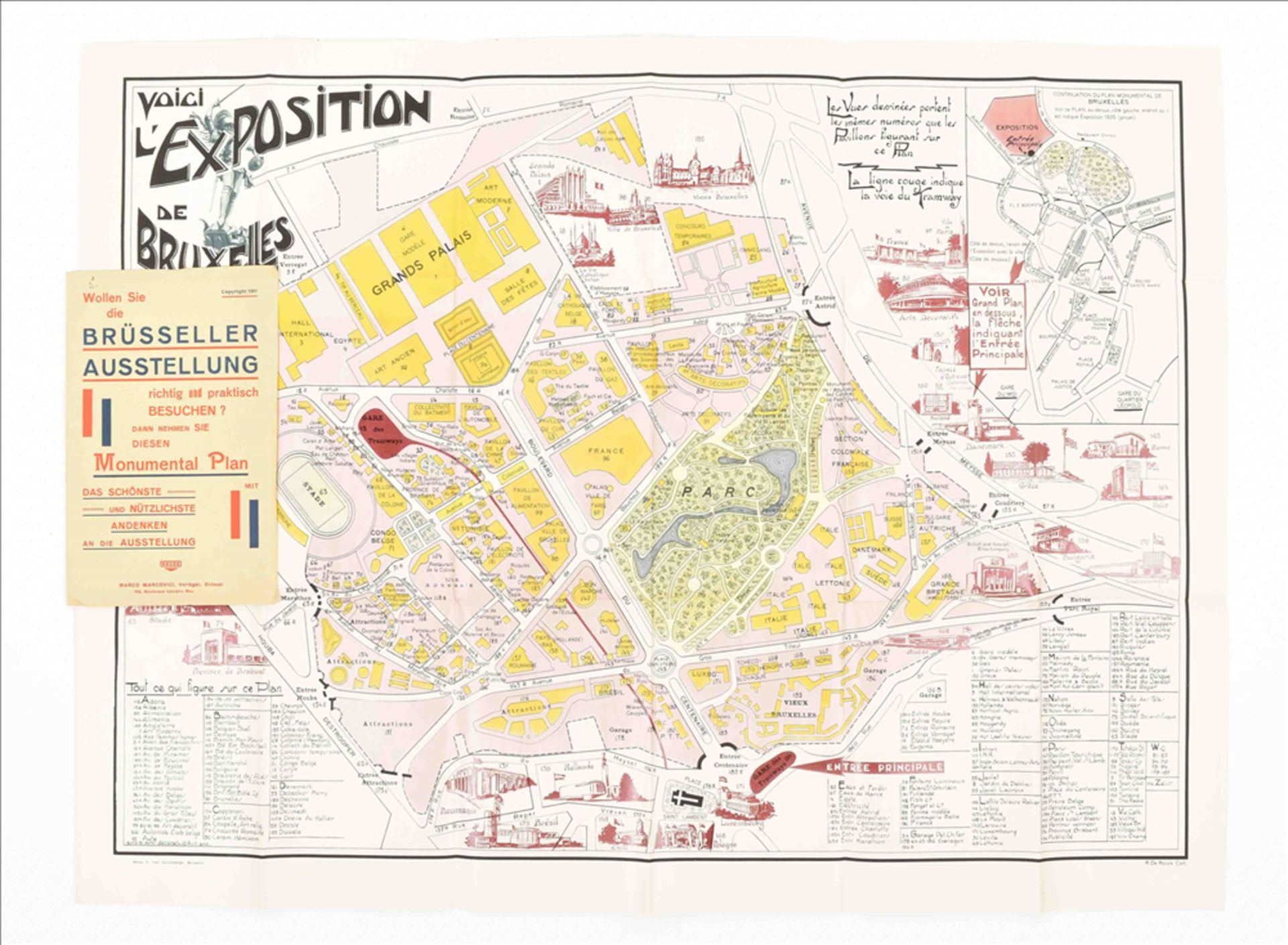 27 various (rare) memorabilia about the Brussel's World Exhibition, 1958 - Image 10 of 10