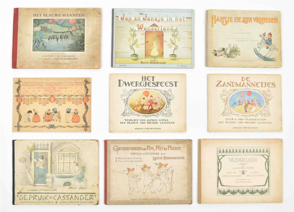 [Fairy Tales] Lot of ten early 20th century Dutch children's fairy tale books - Image 2 of 16