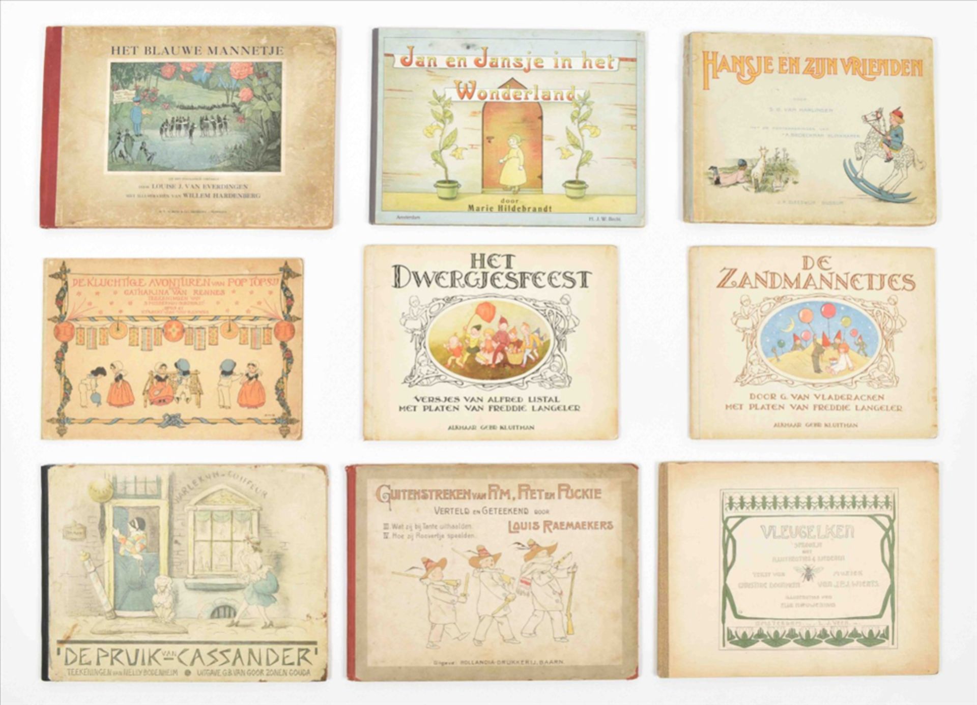 [Fairy Tales] Lot of ten early 20th century Dutch children's fairy tale books - Bild 2 aus 16