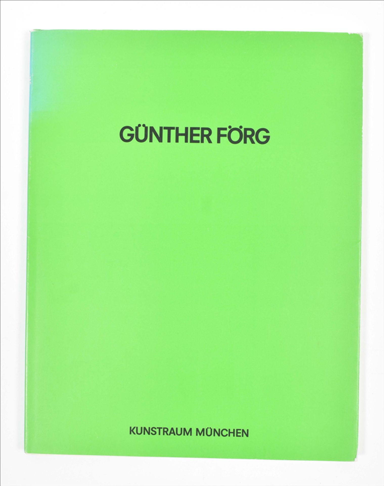 Günther Förg. Munich, Kunstraum München, 1984