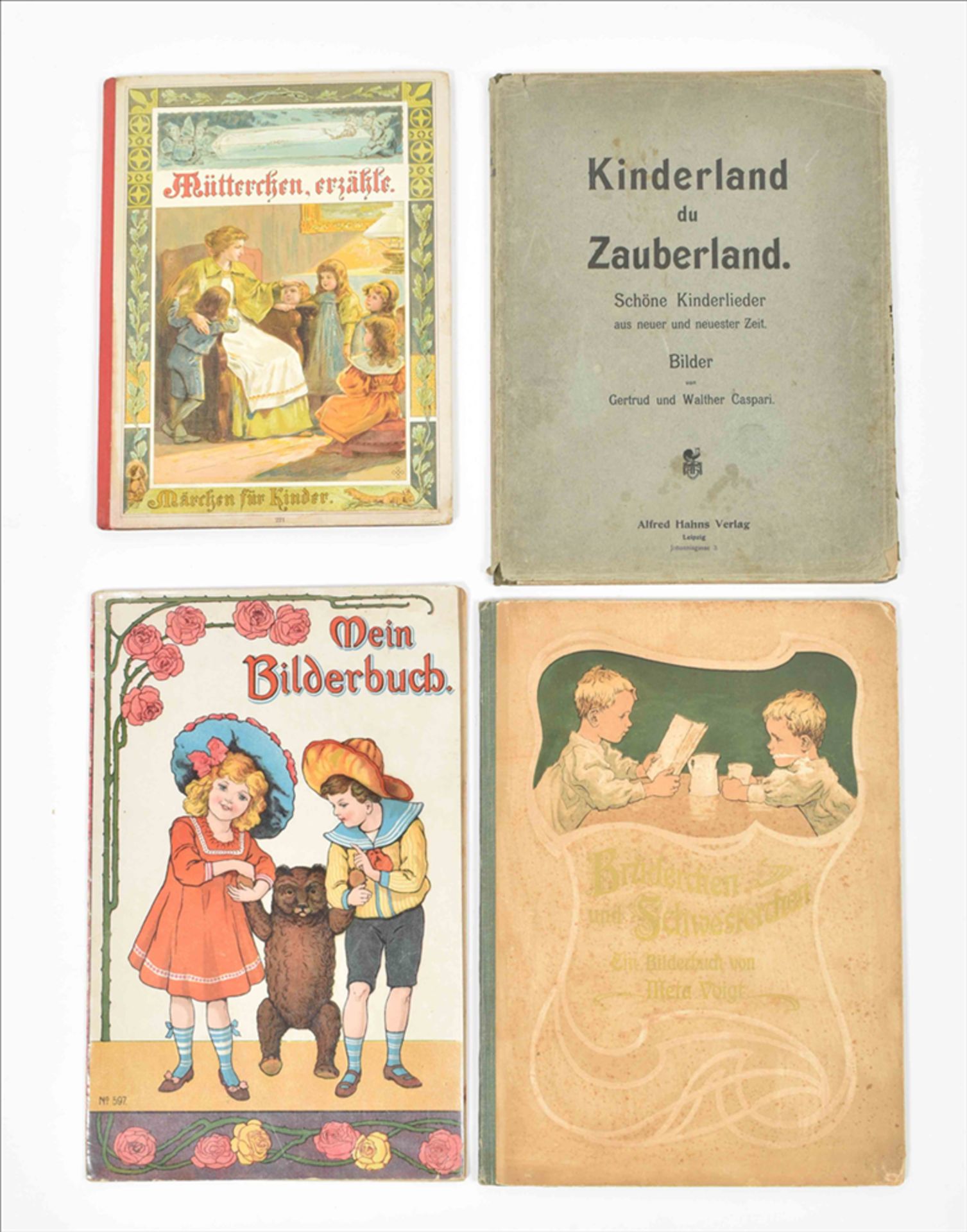 [German Children's books] Lot of nineteen: (1) Kate Greenaway. Am Fenster - Image 3 of 9