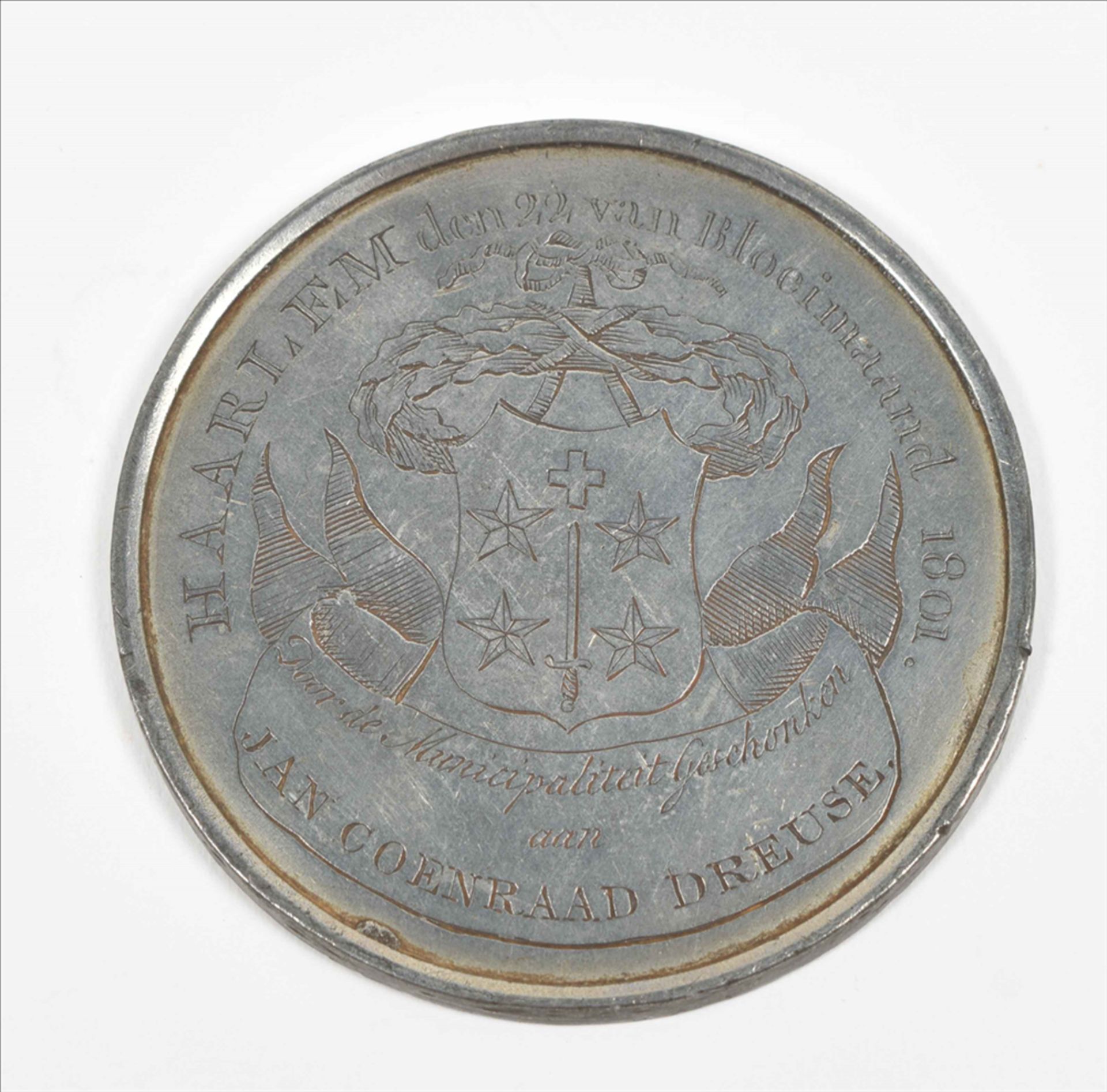 Five Dutch coins and medals - Bild 2 aus 9