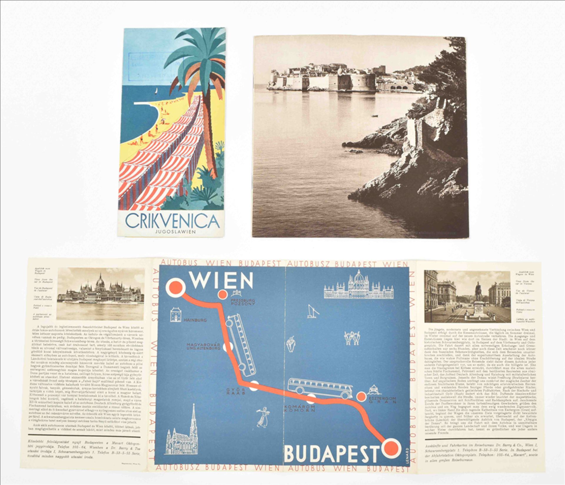 [Hungary. Yugoslavia] 42 travel brochures - Bild 5 aus 8