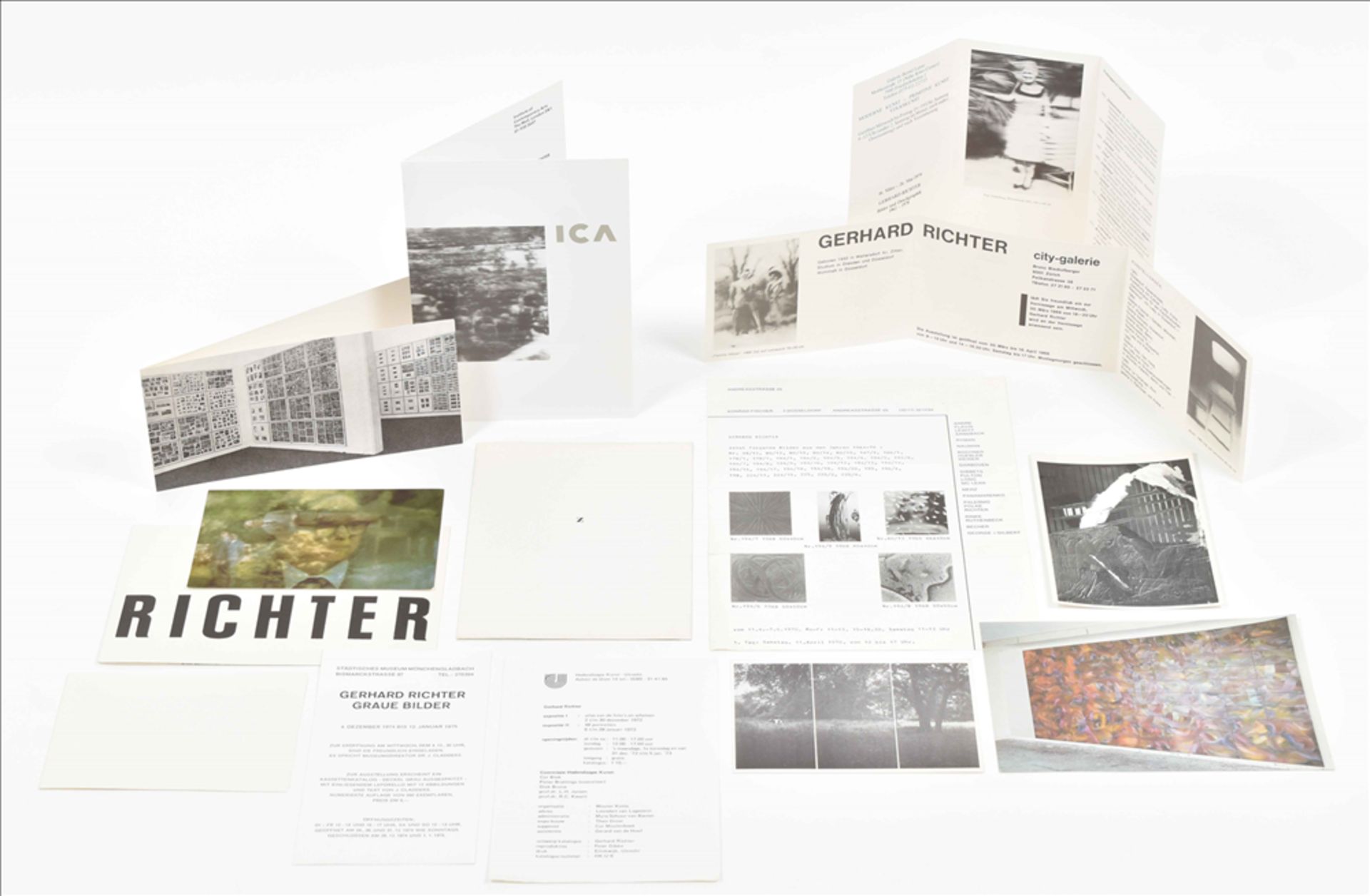 Gerhard Richter ephemera