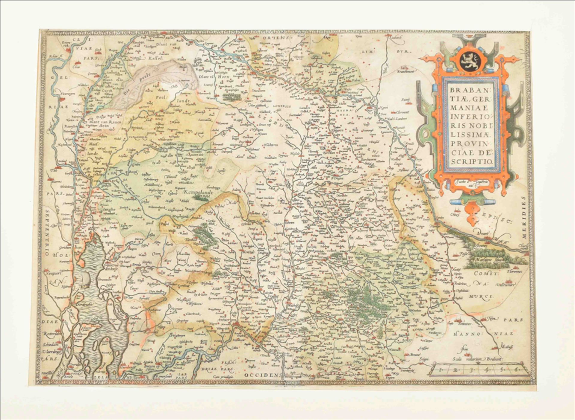 [Brabant] Ortelius. Brabantiae,