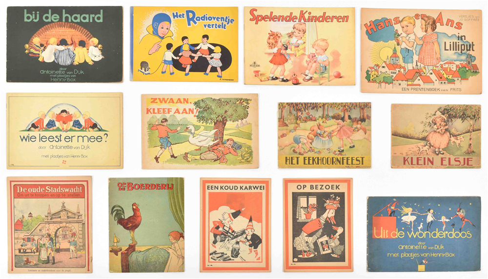 Lot of 33 miscellaneous early 20th century Dutch children's books - Image 6 of 10