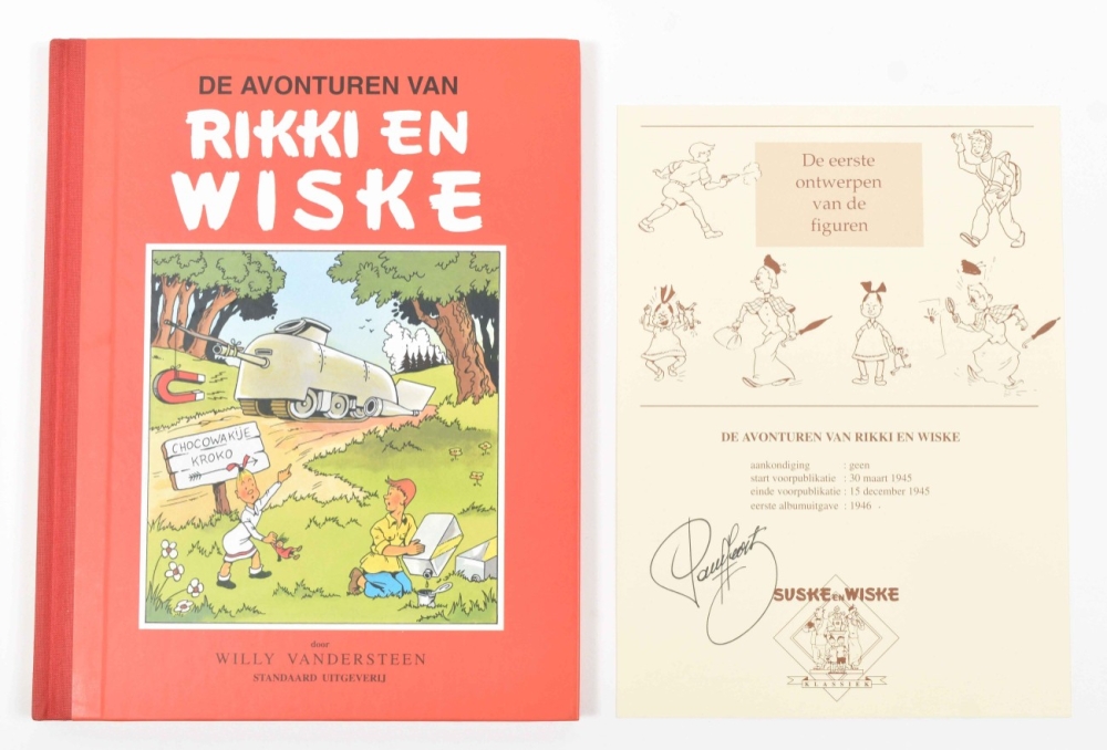 [Dédicace] Willy Vandersteen. Suske en Wiske with original drawings - Image 4 of 10