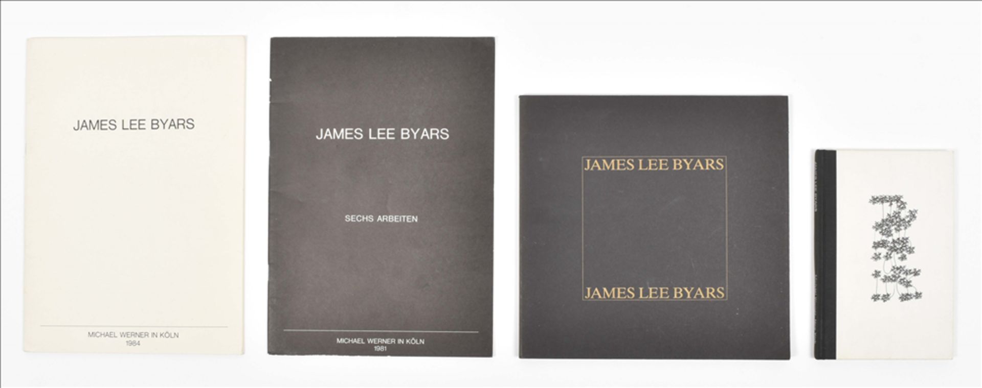 James Lee Byars, 4 catalogues