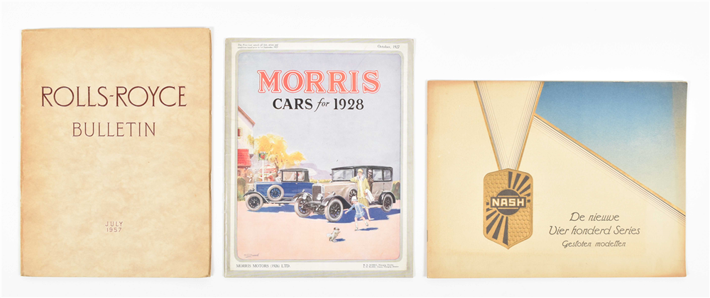 [Automobilia] Morris Cars for 1928 - Image 4 of 10