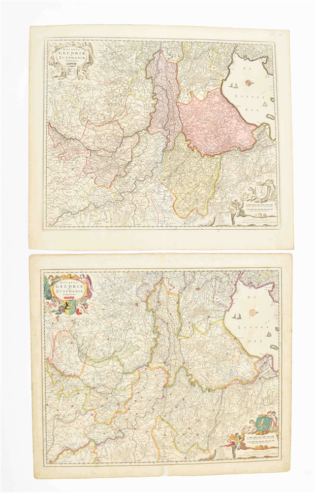 [Gelderland] Nicolas Visscher, a.o. Eight Gelderland maps - Image 9 of 9