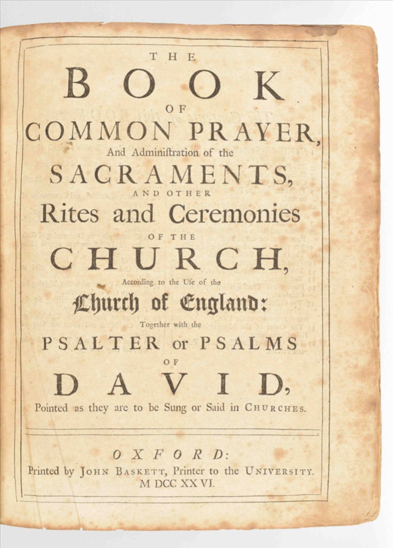 [Bible] The Book of Common Prayer and the English Bible with maps and engravings - Bild 4 aus 10