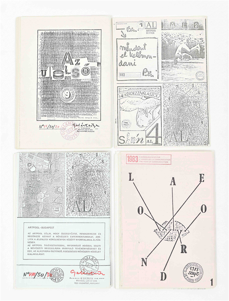 Galántai, AL (Artpool Letter/ Actual Letter/ Alternative Letter), 1983- 1984 - Image 3 of 10