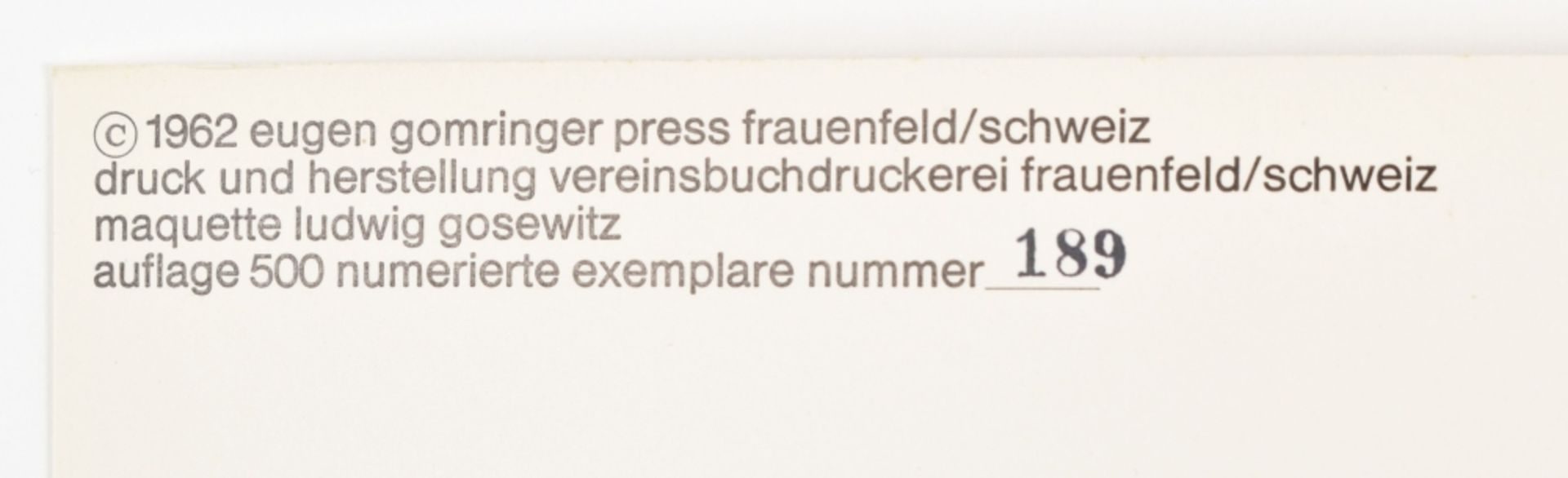 Hansjörg Mayer Typoaktionen and Ludwig Gosewitz Typogramme 1 - Bild 5 aus 8