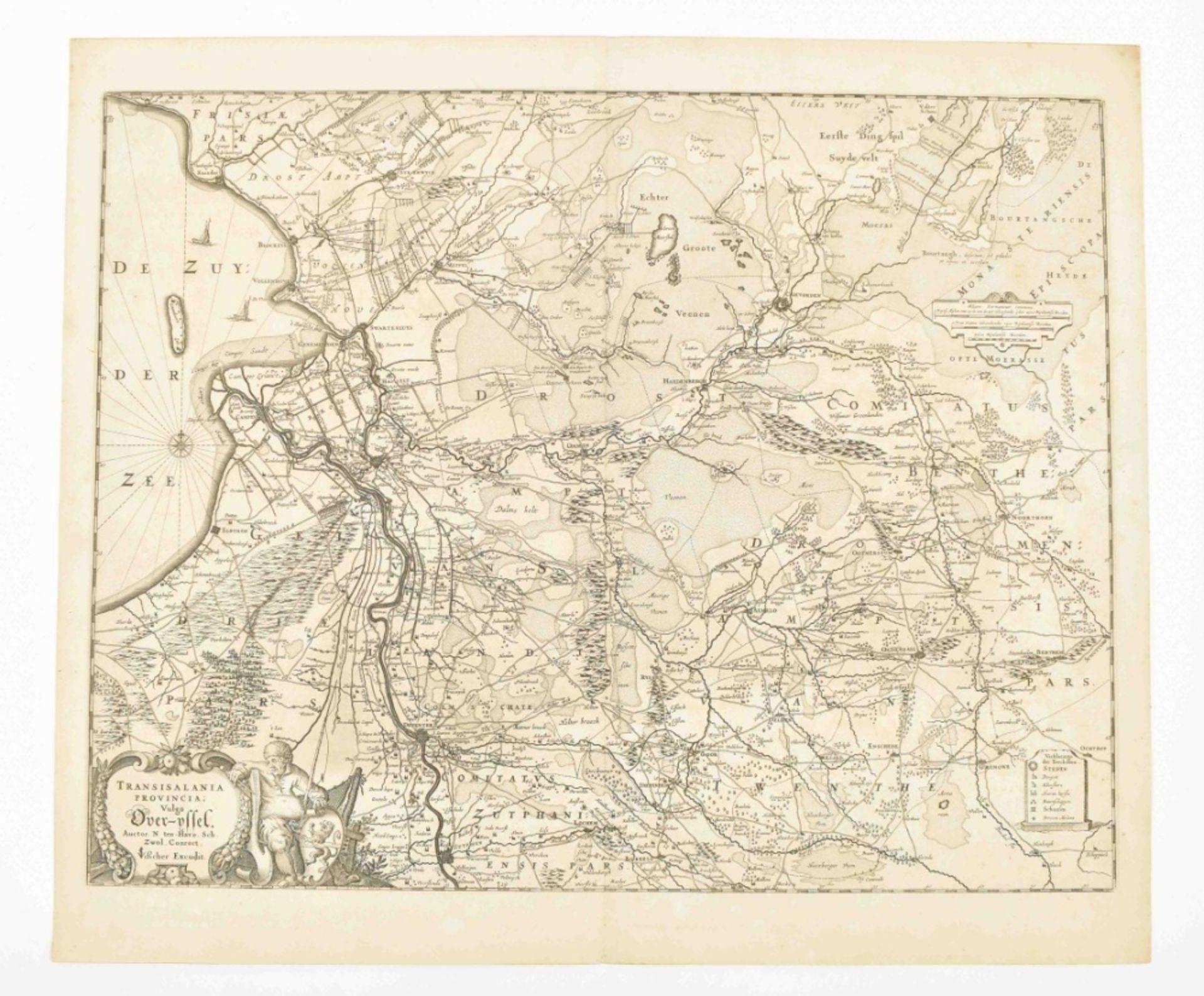 [Gelderland. Overijssel] Two maps - Image 5 of 8