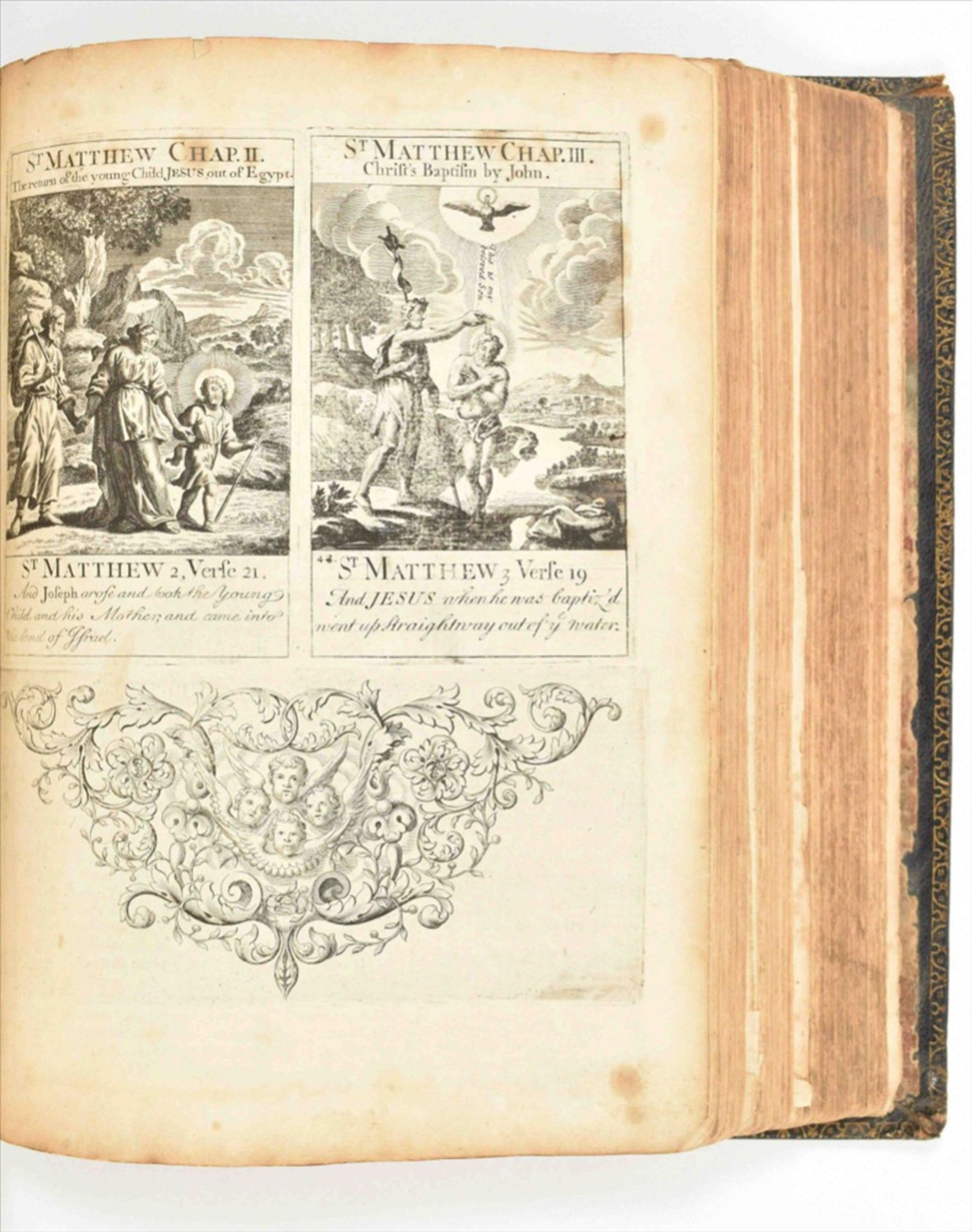 [Bible] The Book of Common Prayer and the English Bible with maps and engravings - Image 8 of 10