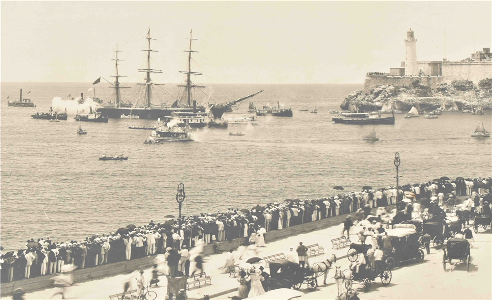 [Malta] Alfonso Lopez. Panoramic view of Valetta Harbour, Malta - Image 5 of 6