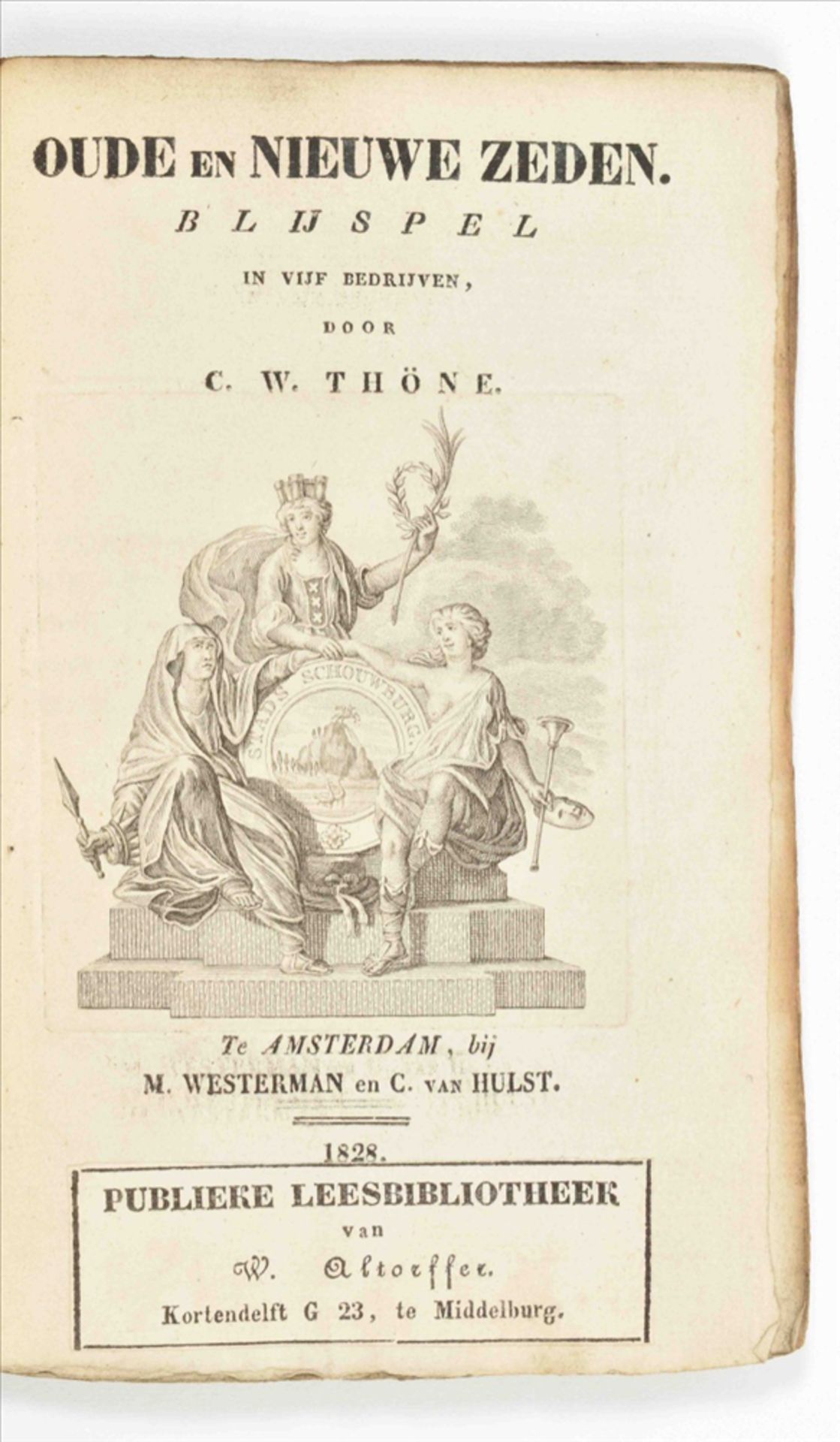 [Plays] 24 (rare) 19th cent. plays, including 8 published by Westerman in Amsterdam - Image 2 of 10