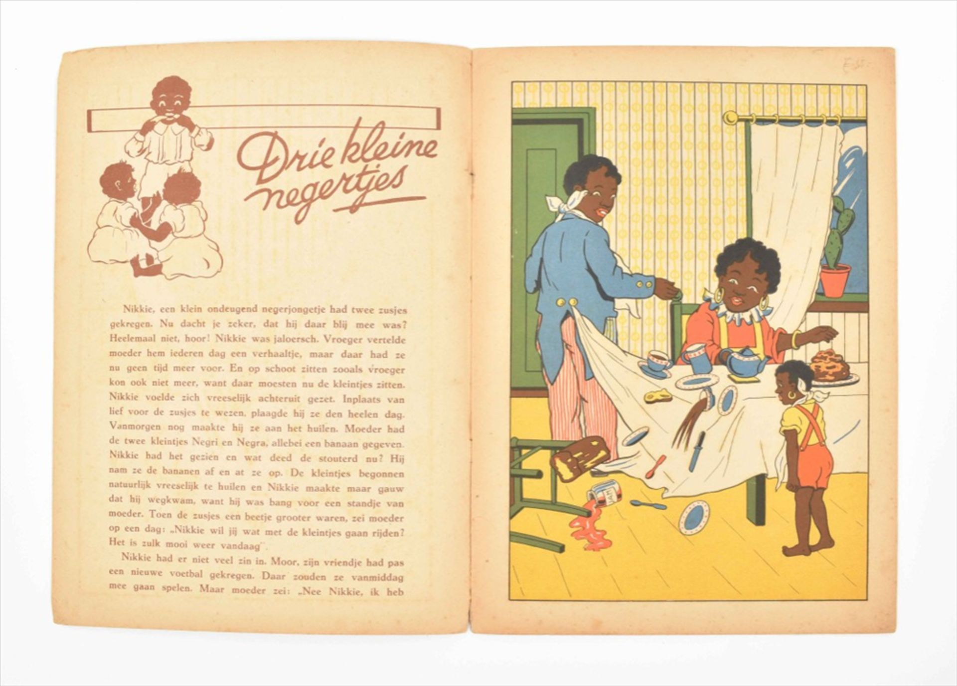 [Black interest. Shape books] Five early 20th century Dutch titles - Image 9 of 13