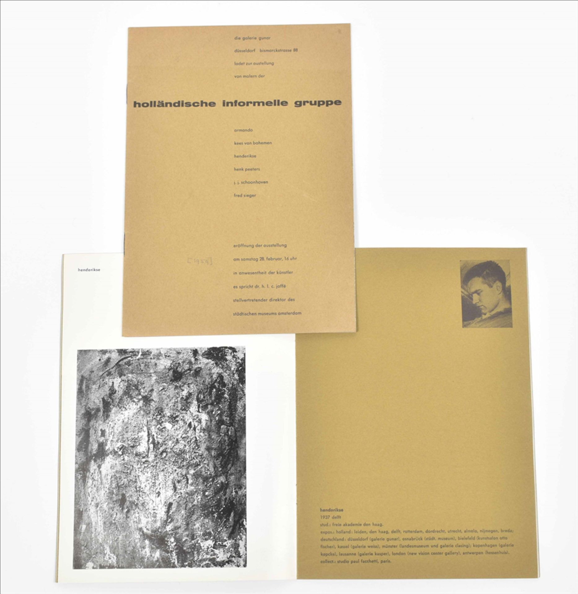 Large set of documents concerning the Dutch Informal Group, 1959-1960 - Bild 7 aus 9