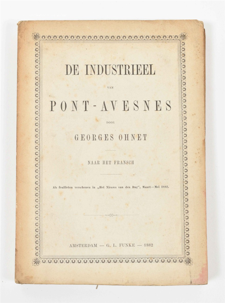 [French Literature] Four titles: (1) Léon Hennique. Michelle Jeoffrin - Image 3 of 5