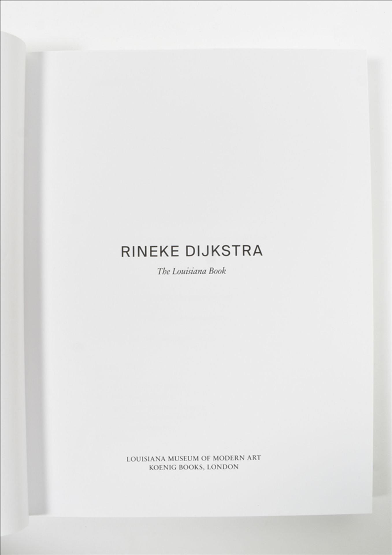 [Irma Boom] (1) Rineke Dijkstra. The Louisiana Book - Image 8 of 8