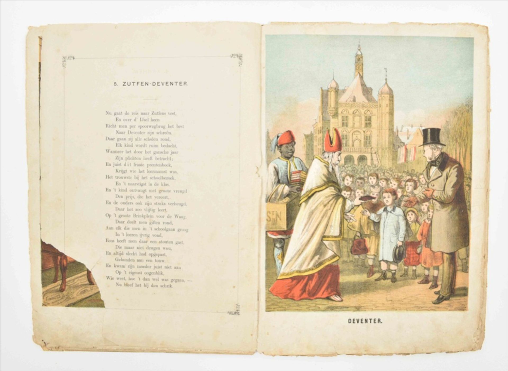 [Sinterklaas] Sint Nicolaas reis door Nederland. Met 16 platen - Bild 3 aus 7