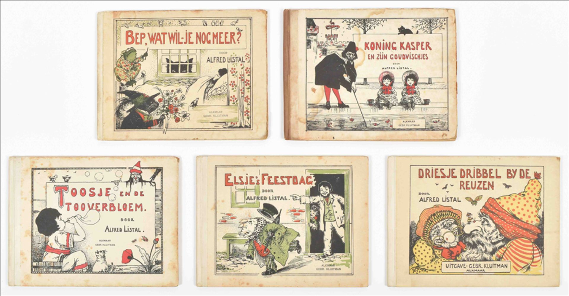 [Alfred Listal] Fifteen Dutch titles: (1) Verdwaald in 't Bosch - Bild 5 aus 10
