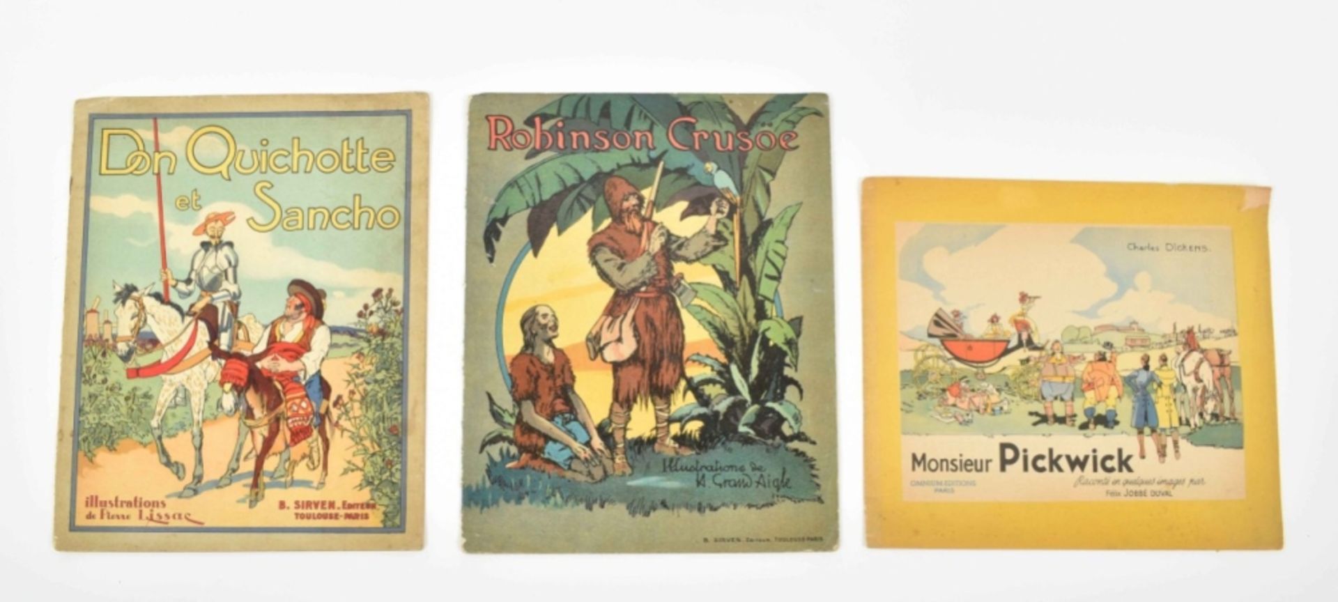 [French children's books] Lot of fifteen. Including: (1) Alain Saint Ogan. Serpentin Mitou et Toti - Image 2 of 7