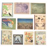 [French Children's books] Lot of ten early 20th century publications