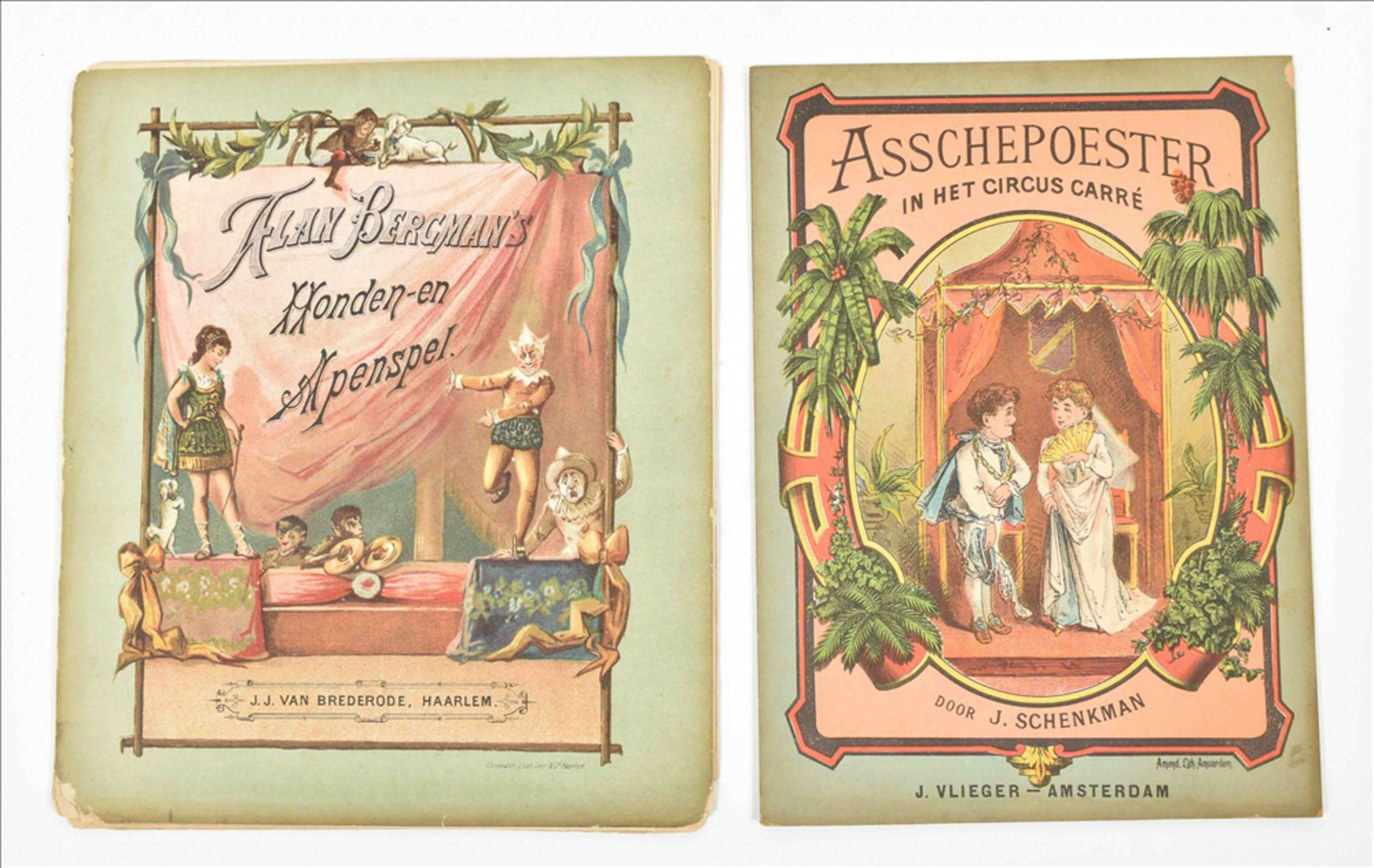 [Black interest] Fourteen late 19th century Dutch children's books: (1) Tien kleine nikkertjes - Image 14 of 16