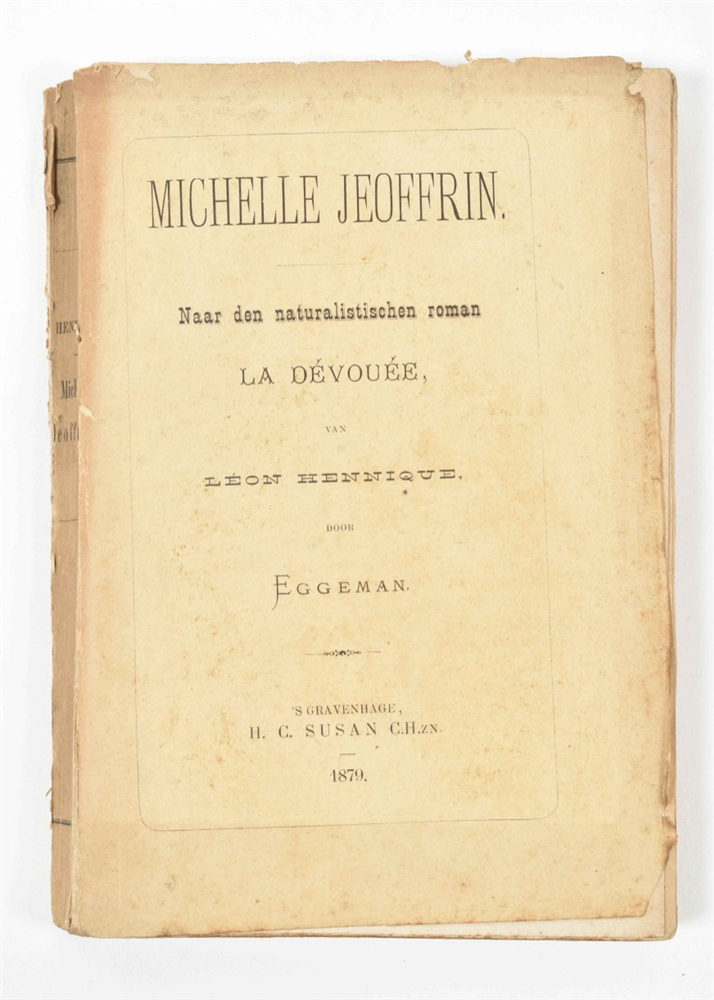 [French Literature] Four titles: (1) Léon Hennique. Michelle Jeoffrin - Image 4 of 5