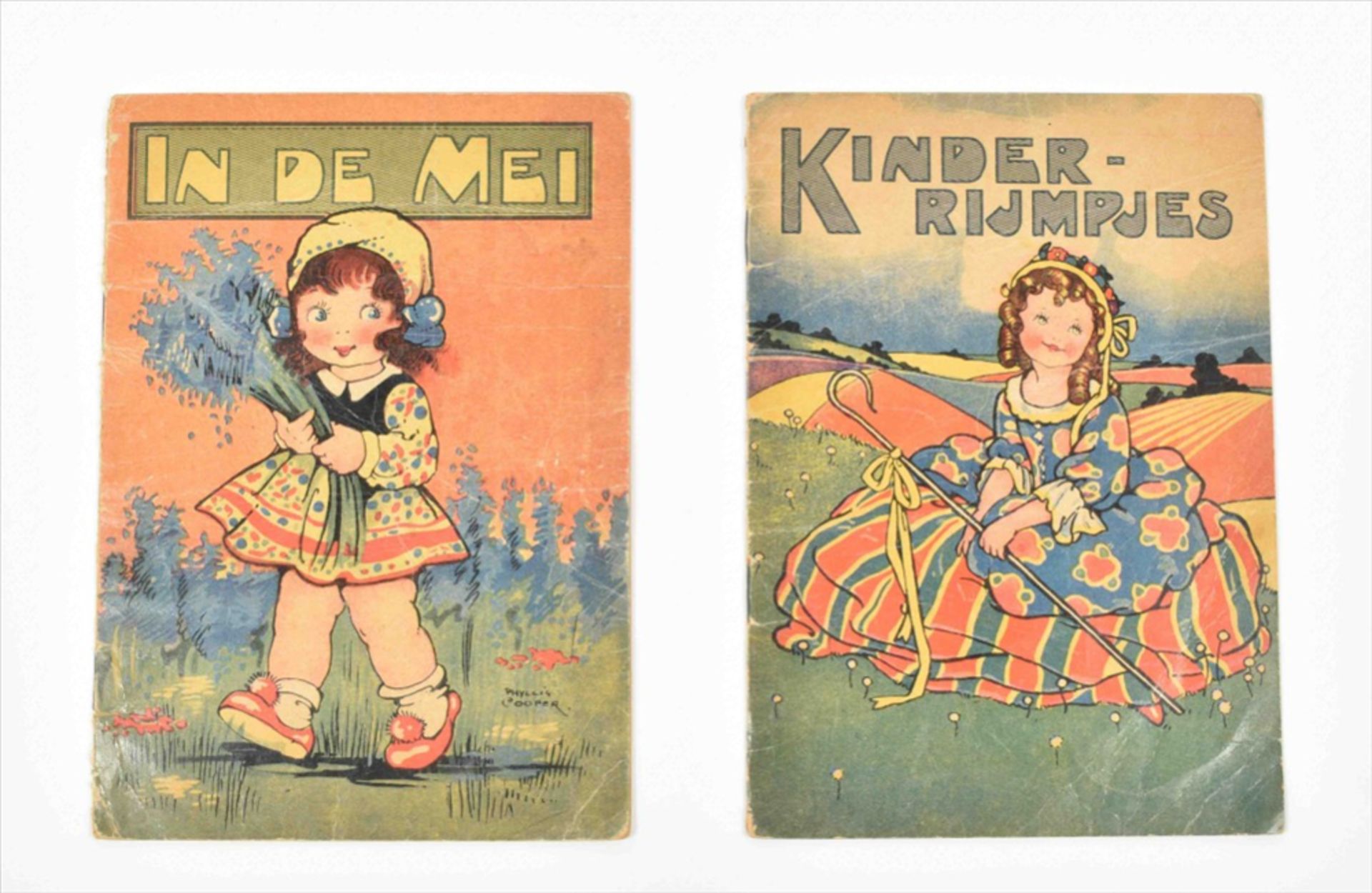 Fifteen early 20th century Dutch children's picture books: (1-2) Two works ills. by Phyllis Cooper - Bild 4 aus 16