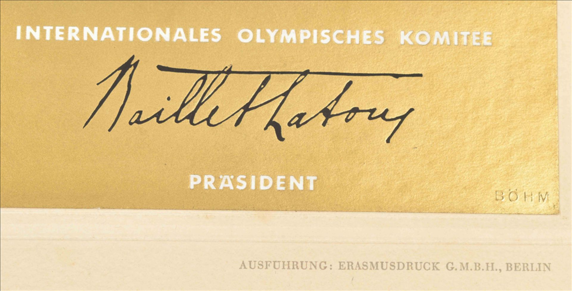 [Olympics] 1936 Berlin Olympics Winner’s Diploma - Bild 3 aus 4