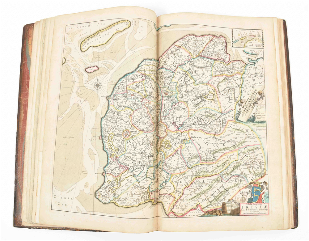 [Netherlands. Belgium. Atlas de Wit] Nieut Kaert-boeck, vande XVII Nederlandse Provincie. - Image 5 of 9