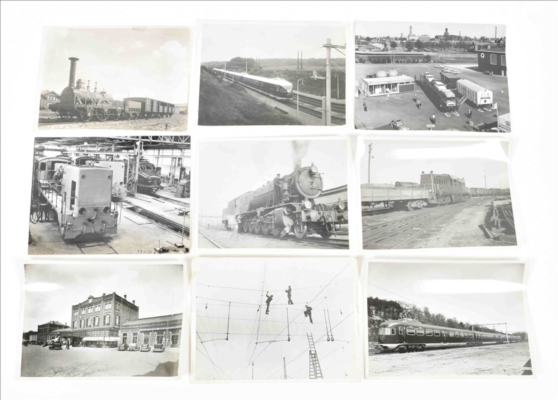 55 photos of trains, railways, train stations, etc. - Image 2 of 9