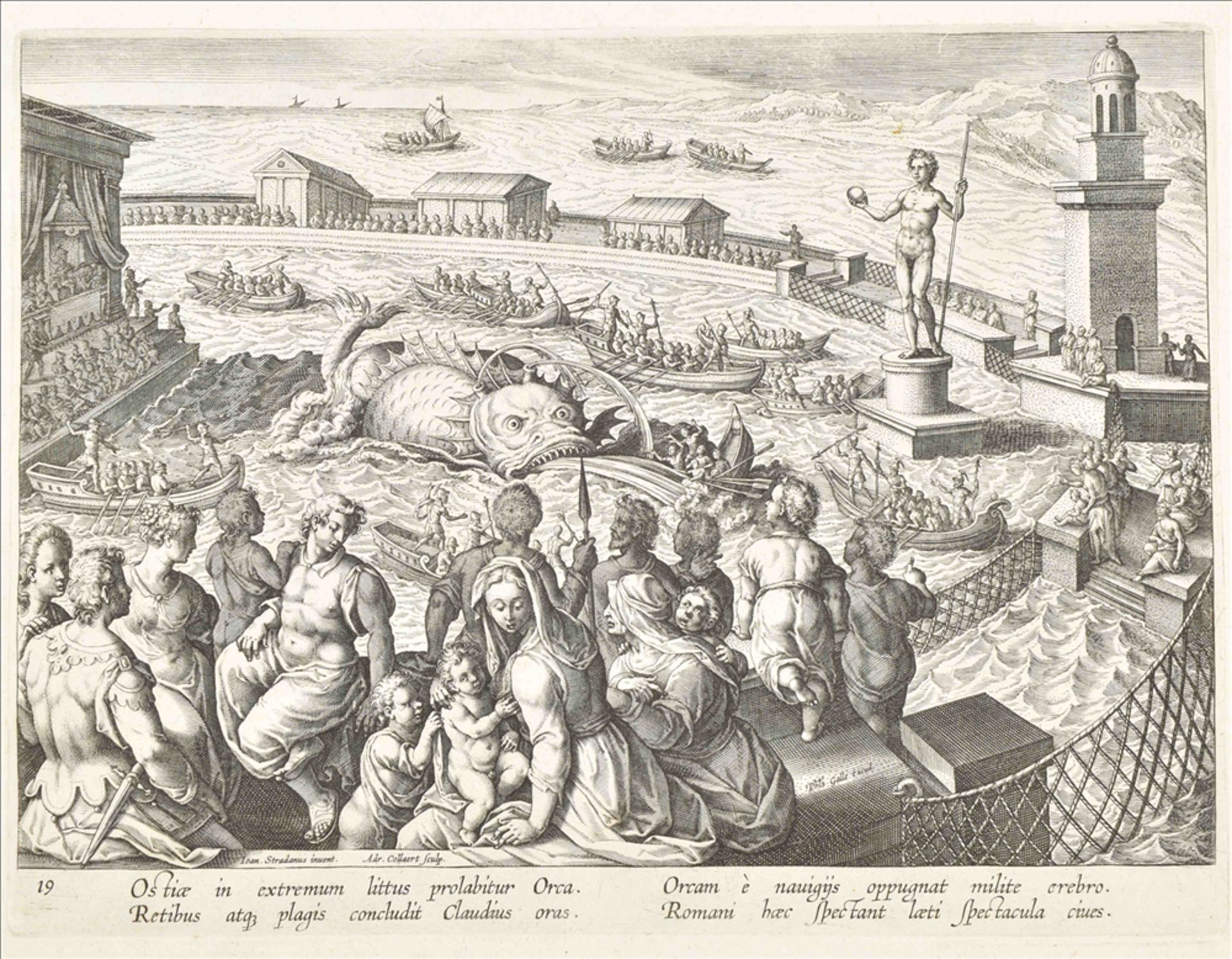 Jan van der Straet (1523-1605) (after). Venationes ferarum, avium, piscium