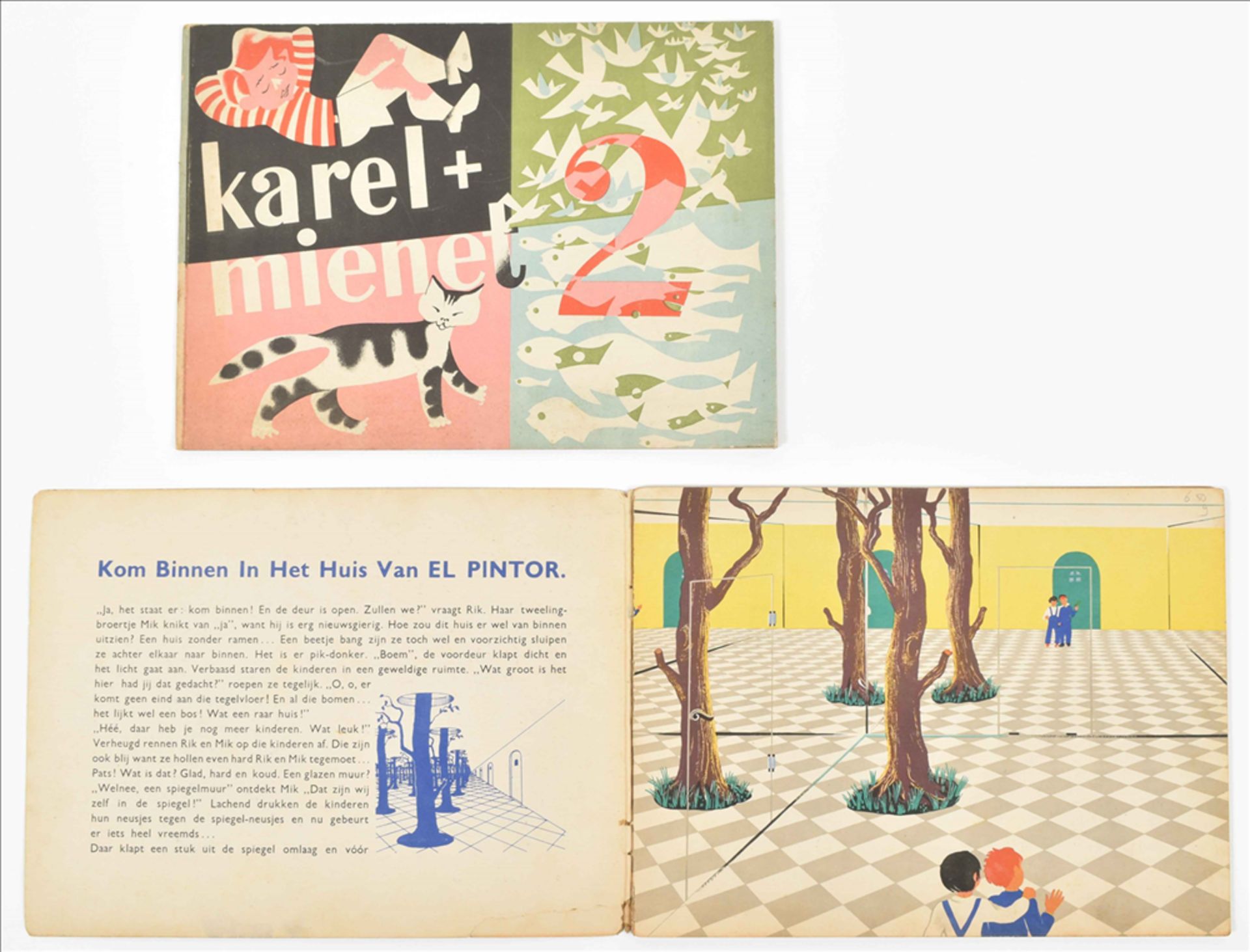 Four (rare) Dutch titles: (1-2) Marietje Witteveen and Eddy Dukkers. Karel en Mienet 1 - Image 3 of 10
