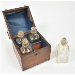 Mid 19th century wooden liquor box