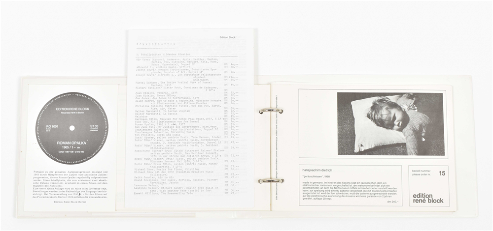 Edition René Block, 2 sales catalogues - Image 7 of 10