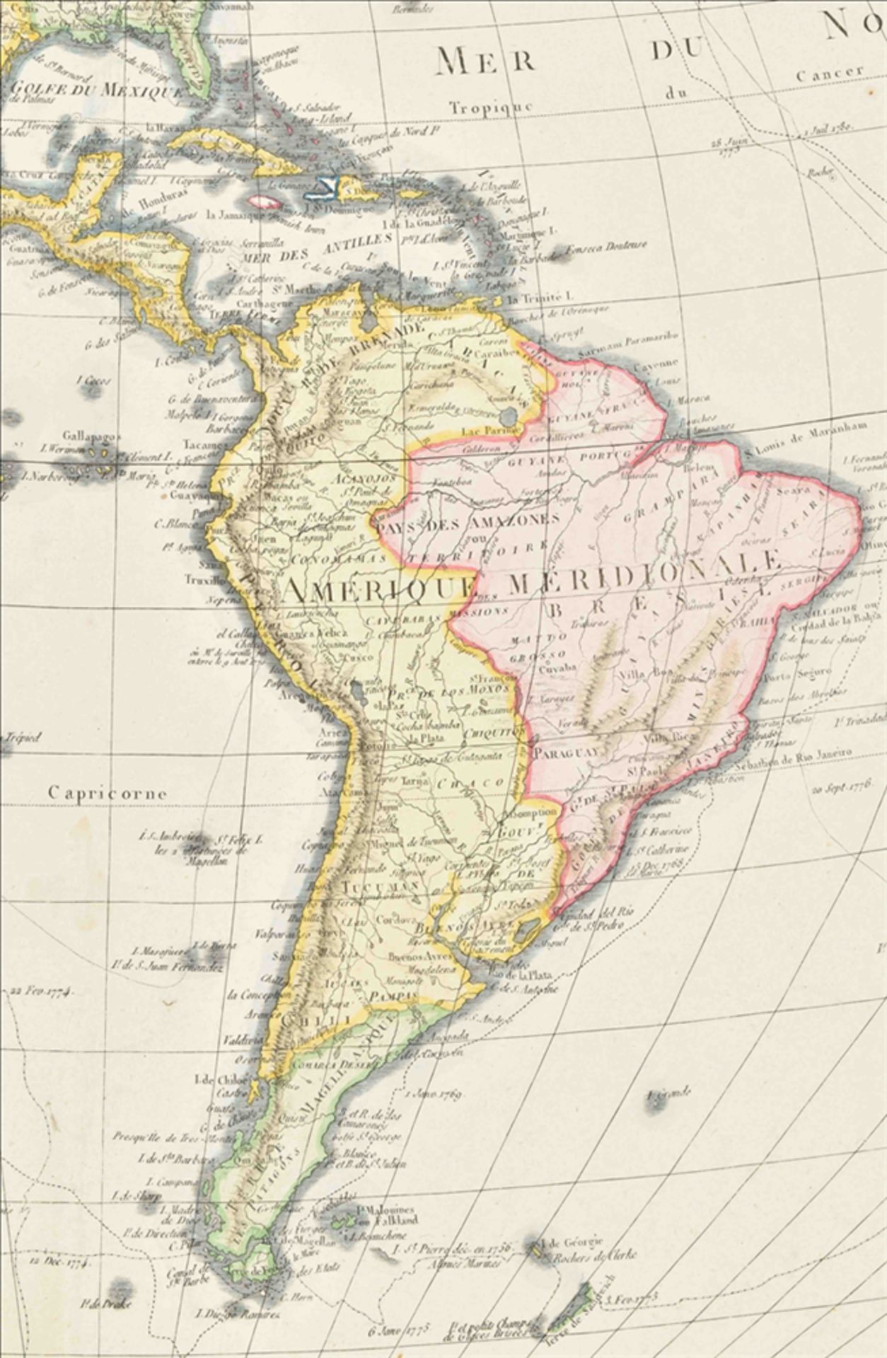 [North America. South America] Carte de l'Amérique septentrionale - Bild 7 aus 7