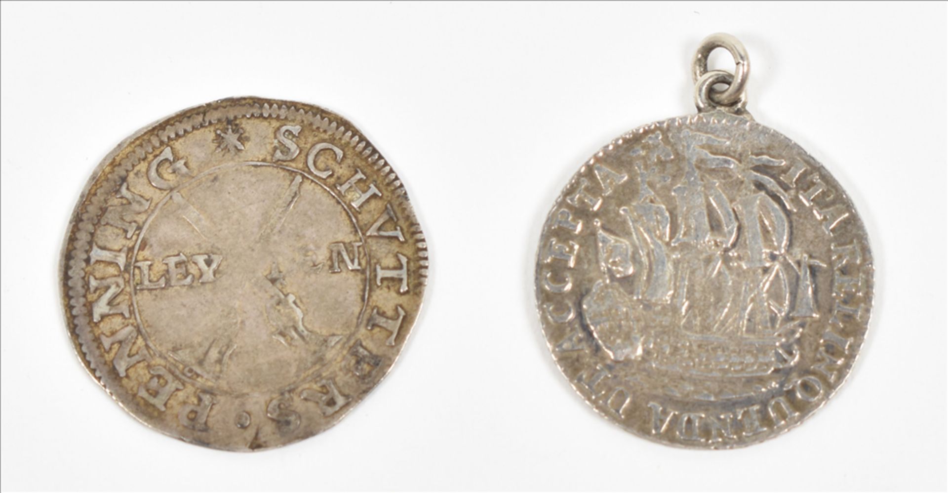 Five Dutch coins and medals - Bild 8 aus 9