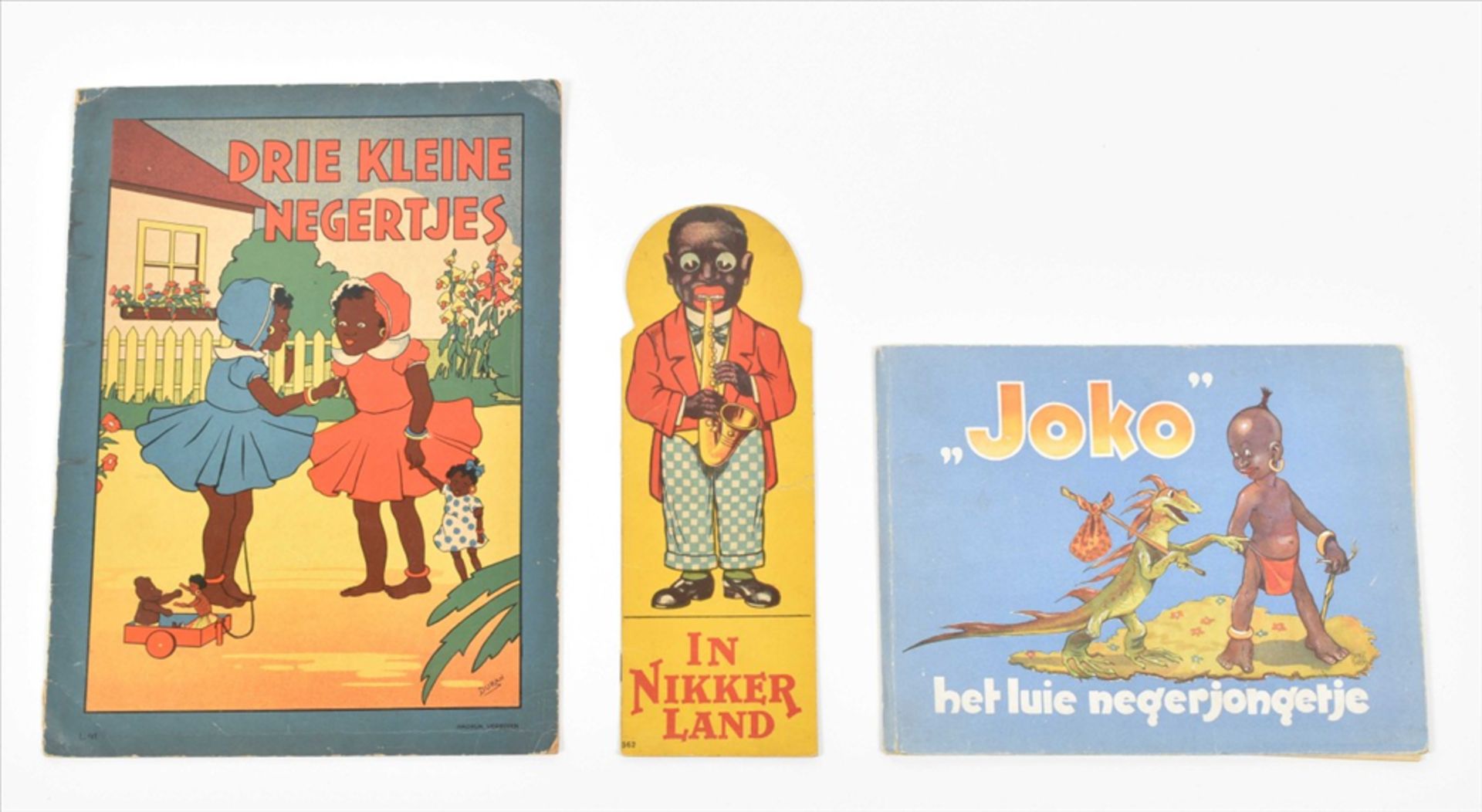 [Black interest. Shape books] Five early 20th century Dutch titles - Bild 13 aus 13