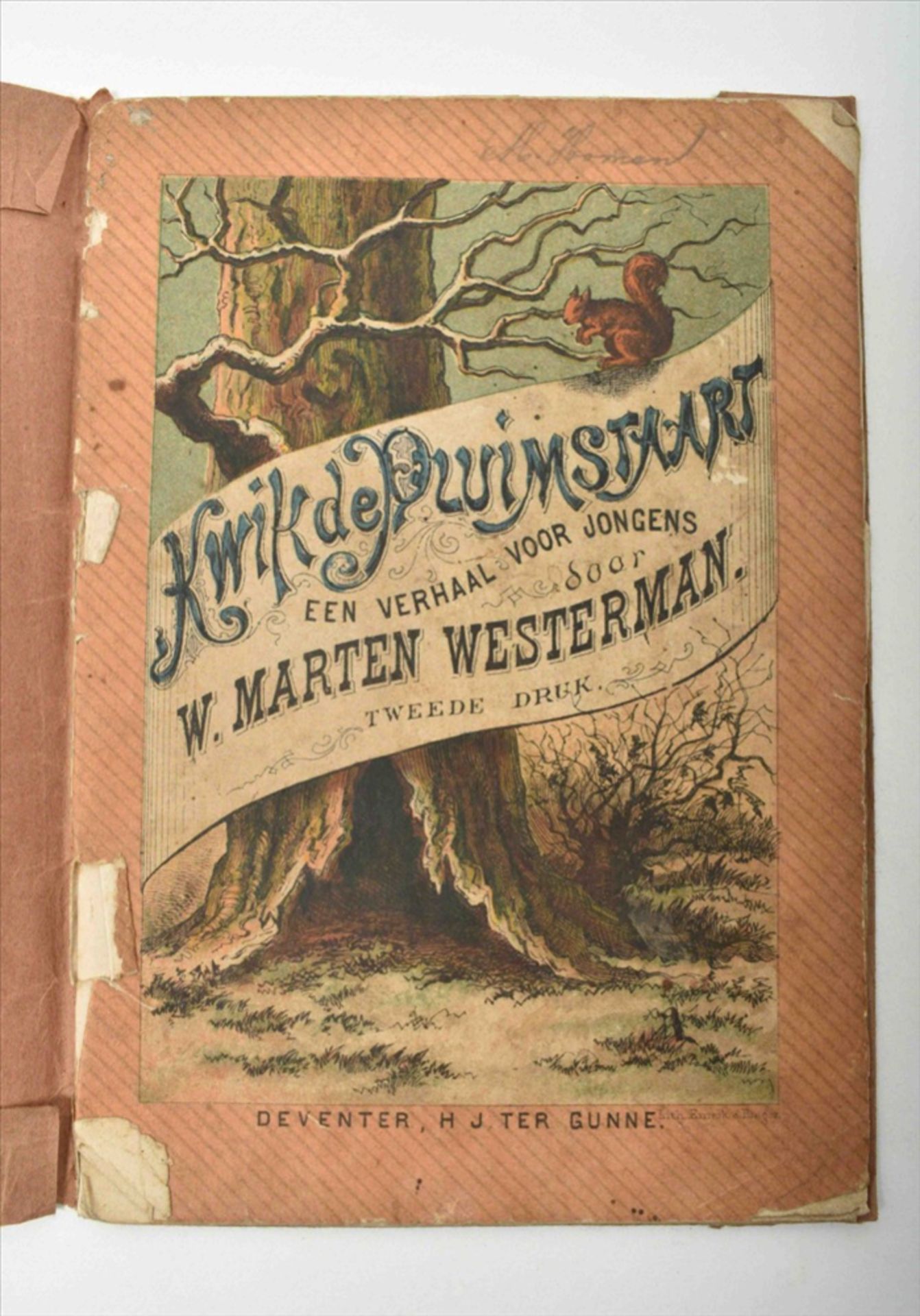 Two rare titles of 19th century Dutch children's poetry - Image 2 of 8