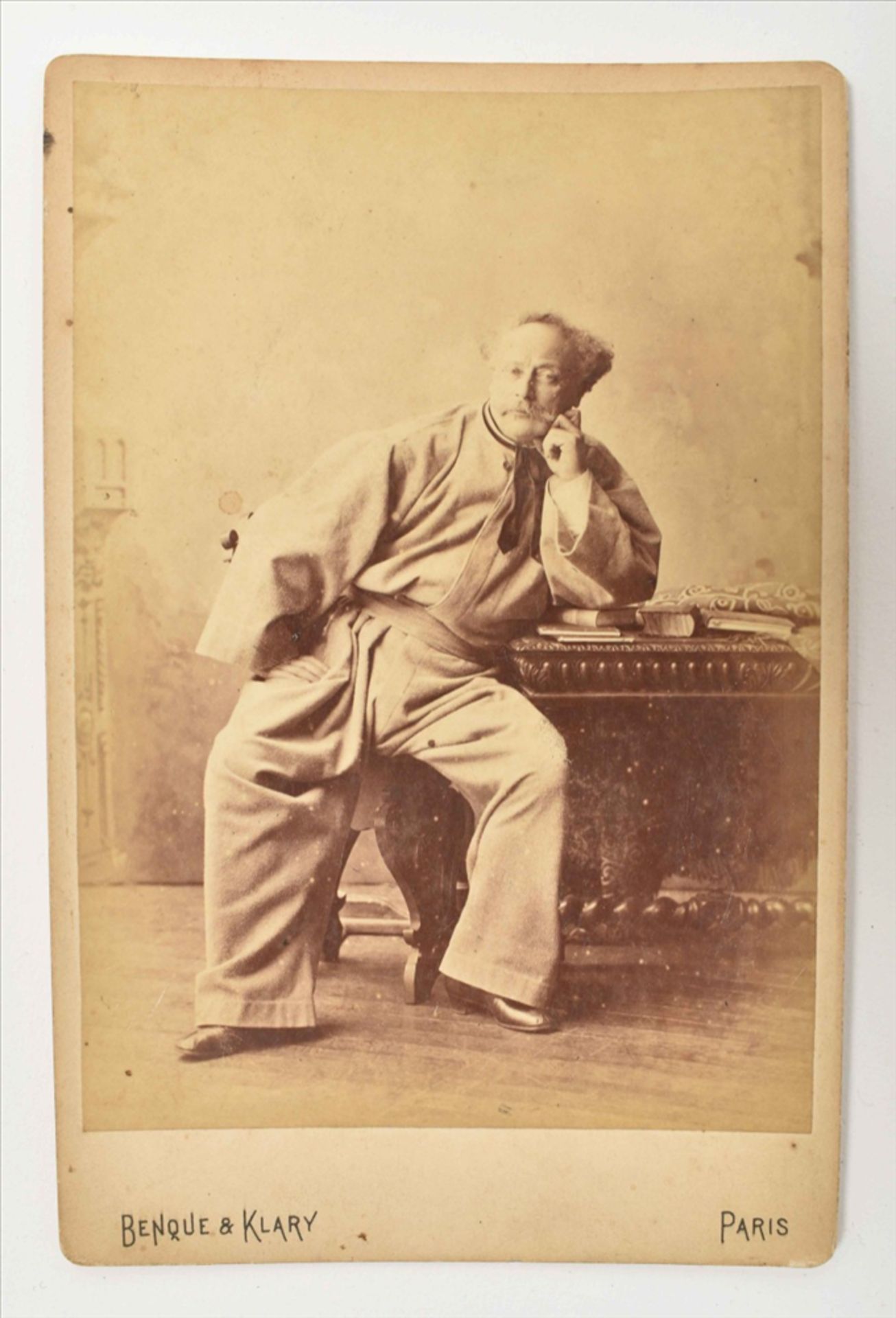Portrait of Alexandre Dumas fils (1824-95) - Bild 2 aus 6