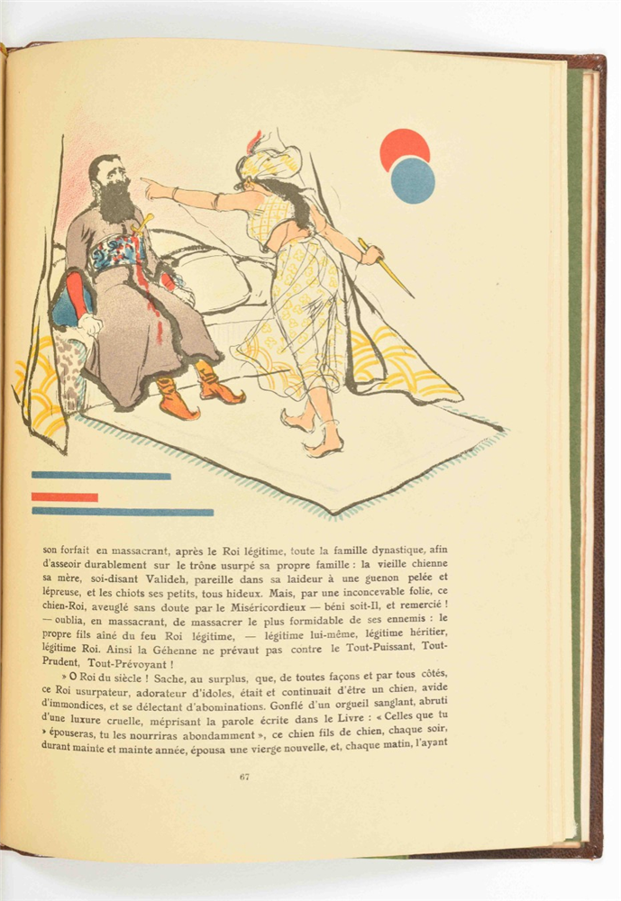 [Orientalism] Claude Farrère. Shahra Sultane ou Les sanglantes amours - Image 3 of 10