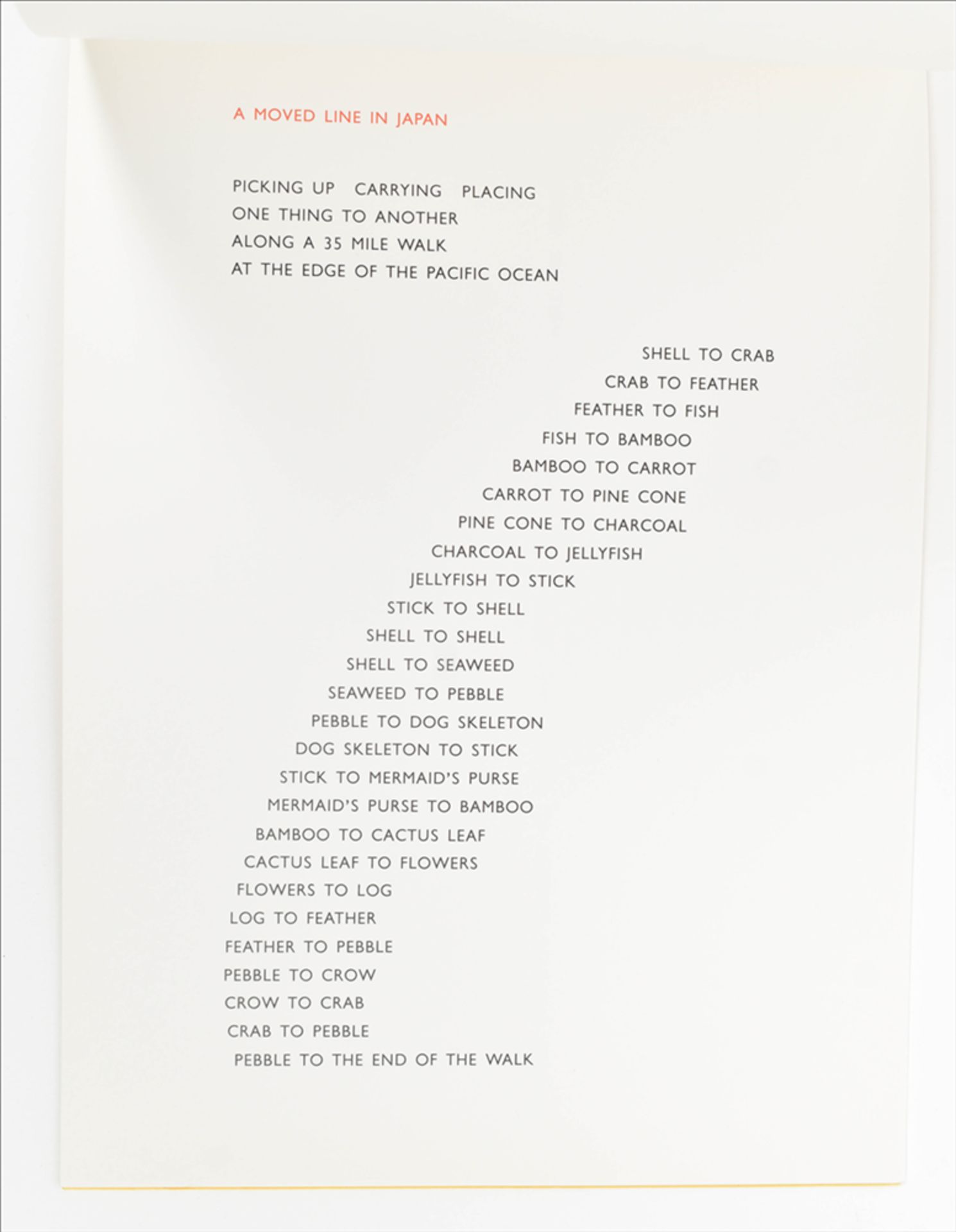 Richard Long, two artists' books - Bild 7 aus 9