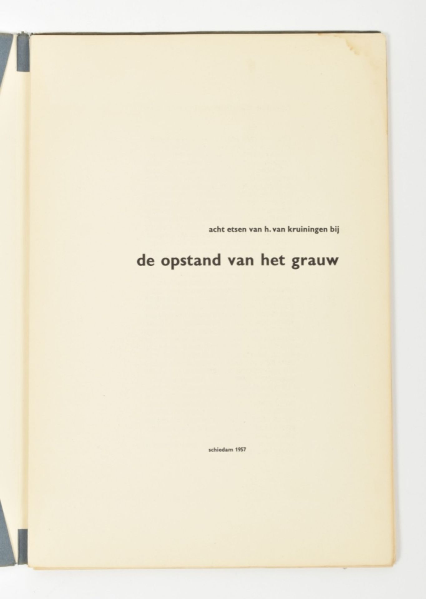 H. v. Kruiningen (1906-96). De opstand van het grauw - Bild 2 aus 5