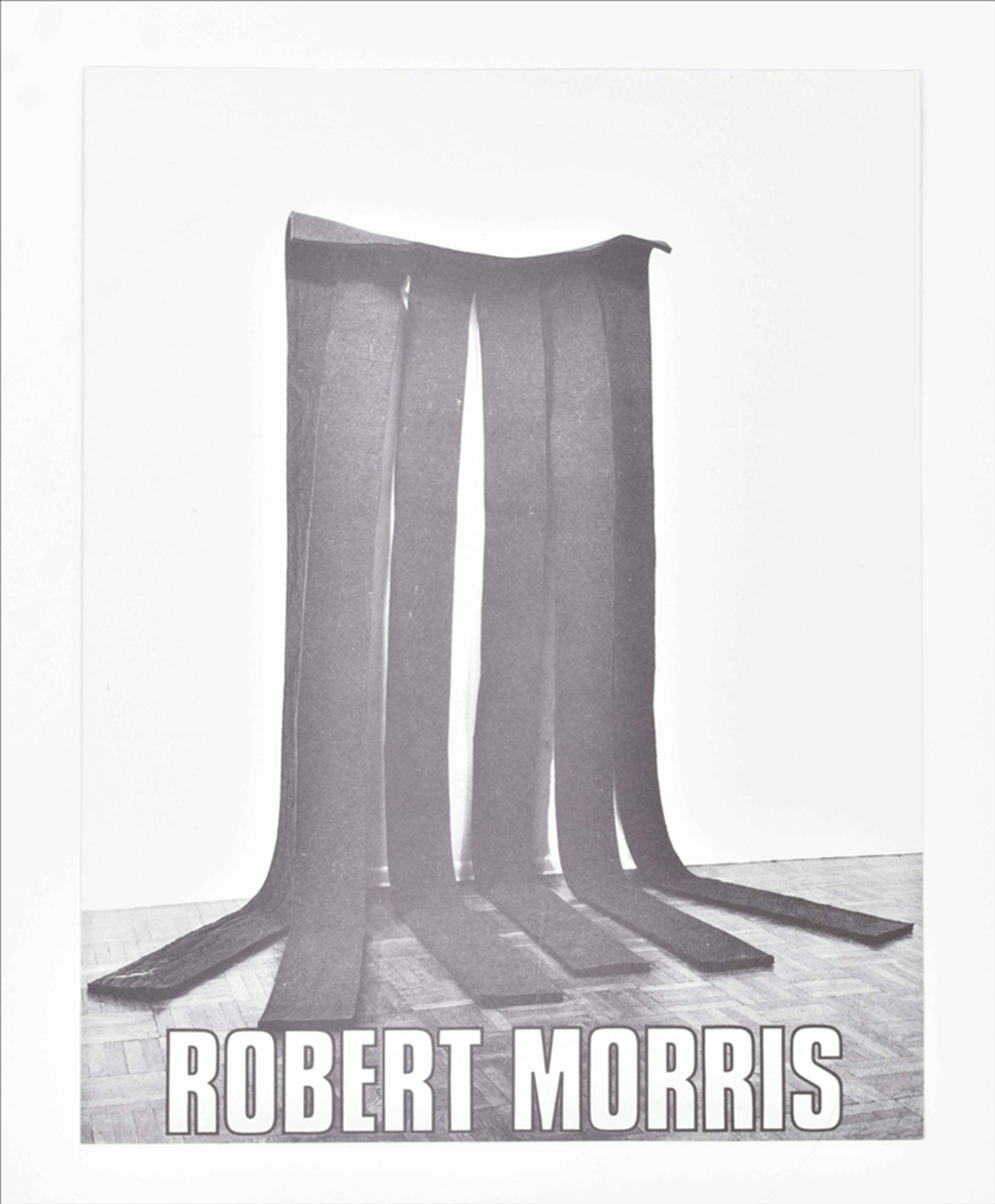 Robert Morris, Dwan gallery poster and Sonnabend card - Bild 5 aus 6