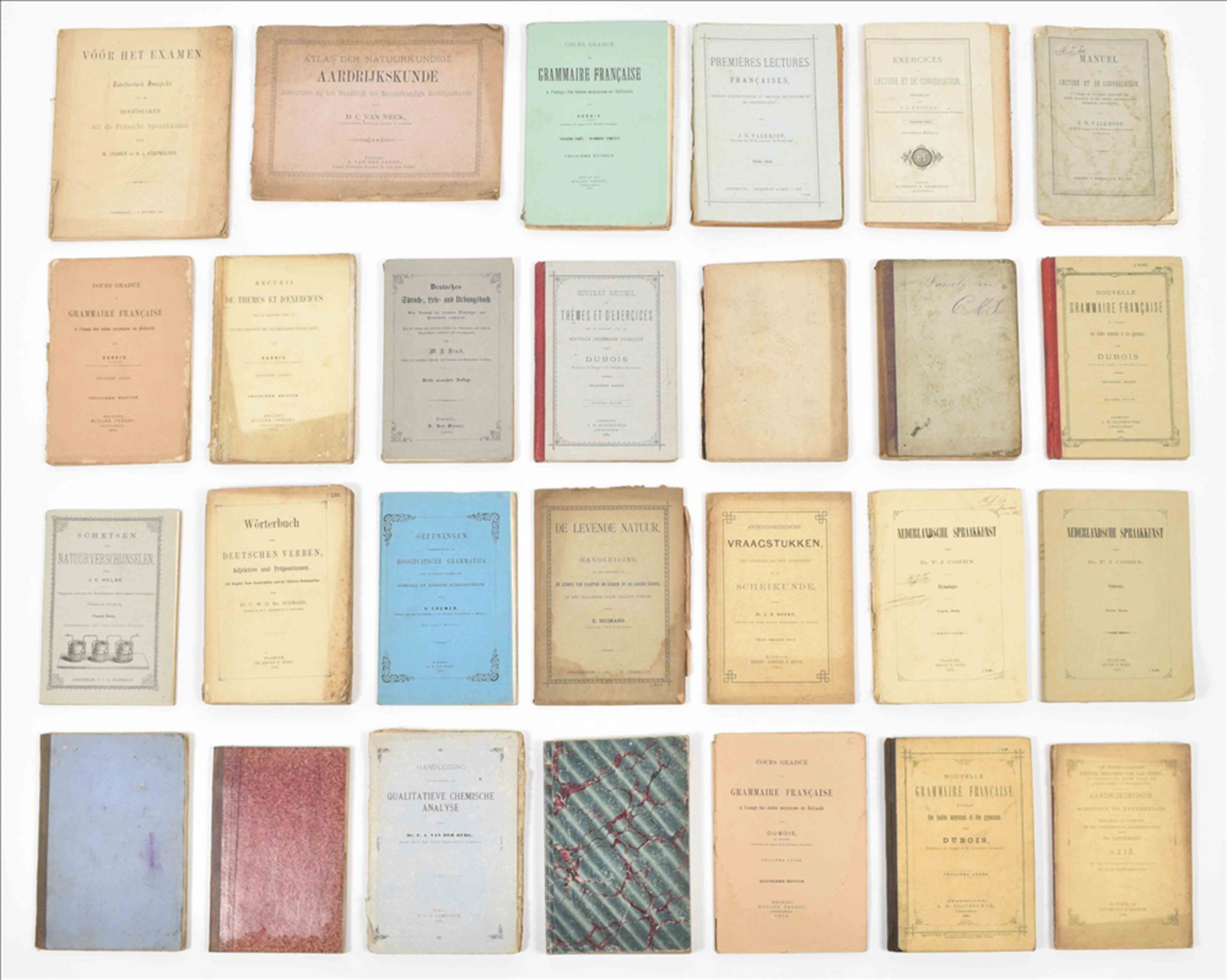 Collection of approximately 115 19th century Dutch schoolbooks, - Bild 4 aus 9