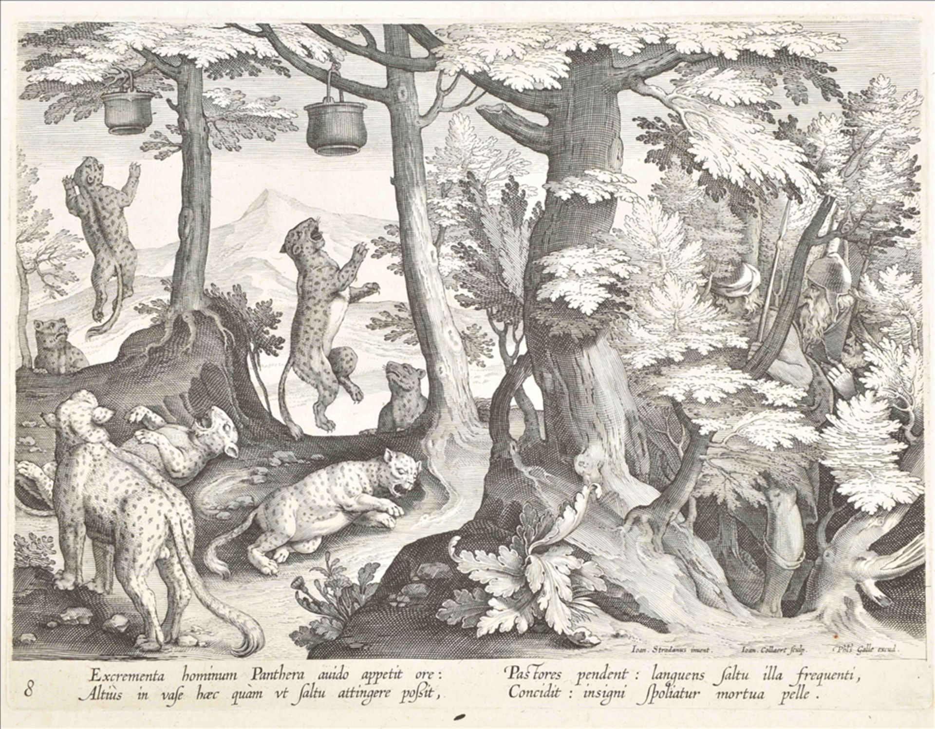 Jan van der Straet (1523-1605) (after). Venationes ferarum, avium, piscium - Bild 9 aus 10